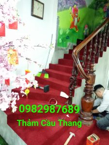 Thảm cầu thang giá rẻ tại Hà Nội